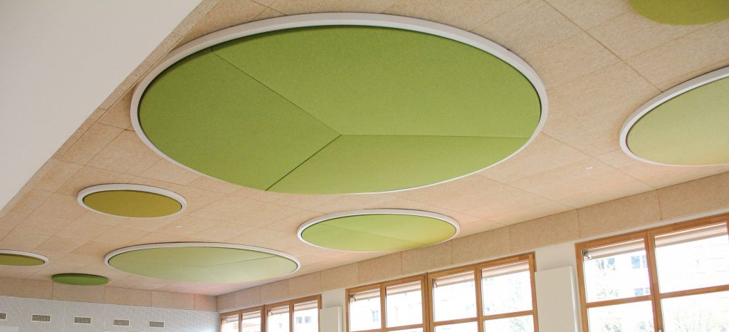 panneau acoustique rond